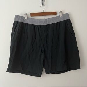 Rhone OG 7 Bullit Black 7” Athletic Shorts Moisture Wicking XXL